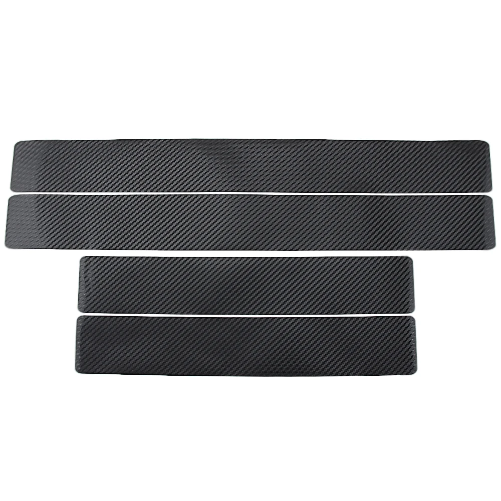 Carbon Fiber Car Door Sill Guard Sticke for Toyota Sienta Noah Voxy Esquire VELLFIRE Alphard