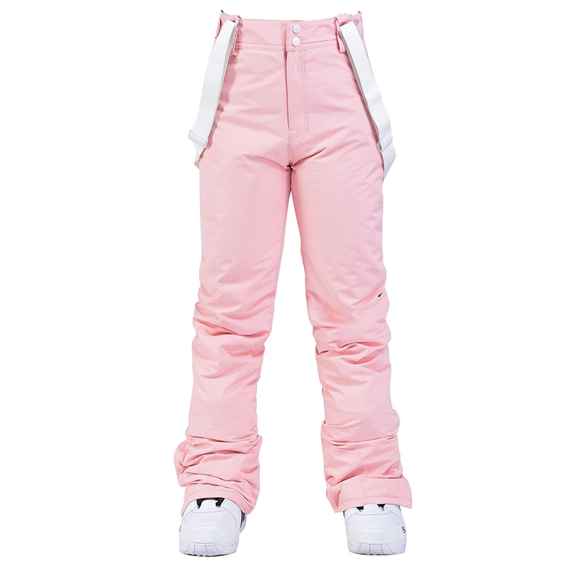 Waterproof Snow Pants for Men and Women, Snowboard Strap Trousers, Windproof Ski Suit, Outdoor Sports Belt, Bibs Unsex, Winter