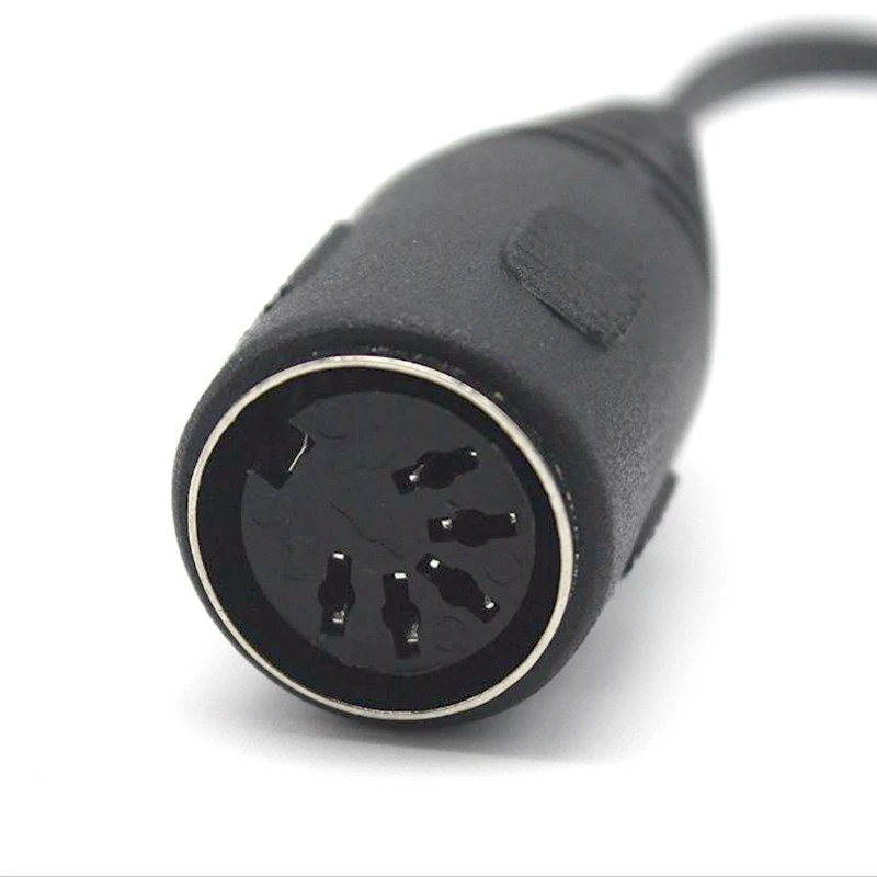 MIDI 5 Pin Din Female To 2 RCA Male Plug AMP Professional Grade Audio Cable For Bang & Olufsen Naim Quad Stereo Systems