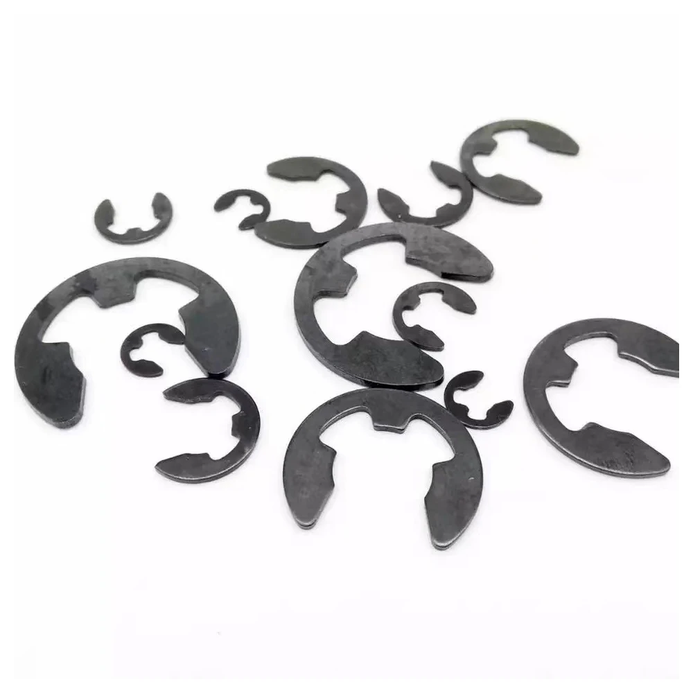 

12PCS M1.5 M2 M2.5 M3 M3.5 M4 M5 M6 M7 M8 M9 M10 M12 M15 Steel E Clip Retaining Ring Washer for Shaft Fastener Model Rc Car