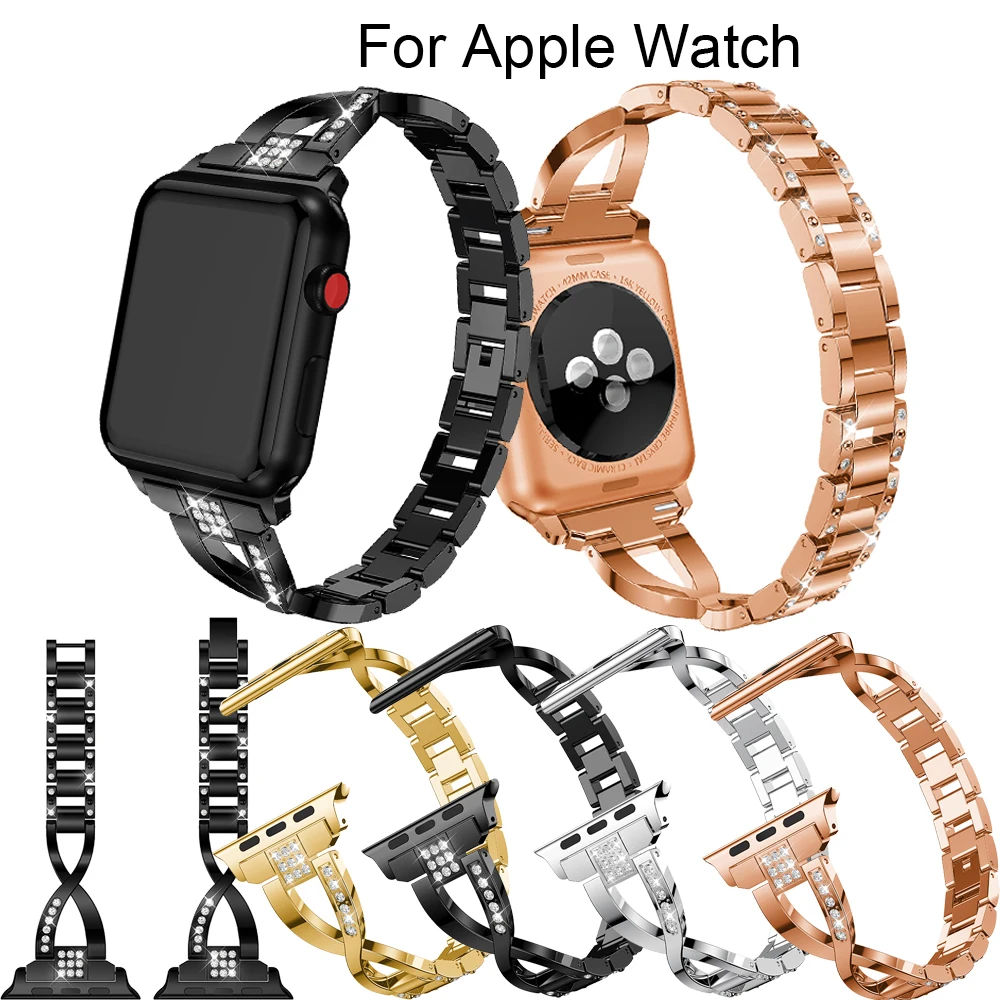 Dla Apple Watch 40mm 44mm 38mm 42mm inteligentny zegarek moda casual style paski dla Apple watch seria 4 3 2 1 zegarek bransoletki zespoły