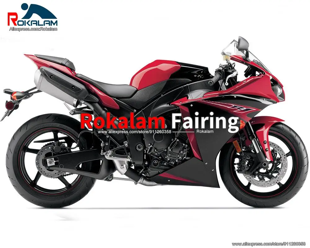 

ABS Fairings For Yamaha YZF1000 R1 2012 2013 2014 YZFR1 12 14 Black Red Motorcycle Body Kits (Injection Molding)