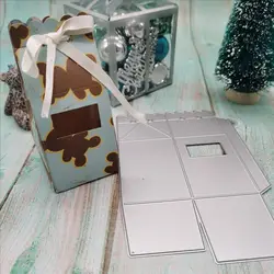 Milk box metal cutting dies Christmas mold New 2021 Scrapbook paper craft knife mould blade punch stencils dies