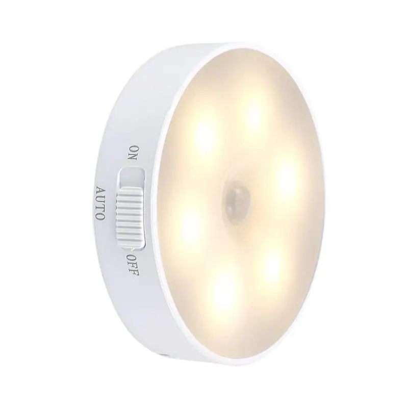 

Nightlight Lamp Magnetic LED Night Lamp Motion Sensor Rechargeable Night Light For Children Kids Baby Room Bedroom Corridor Lamp