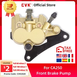 CVK Motorcycle disc front brake radial mount caliper brake Caliper master cylinder For Honda CA250 DD250 Storm Prince