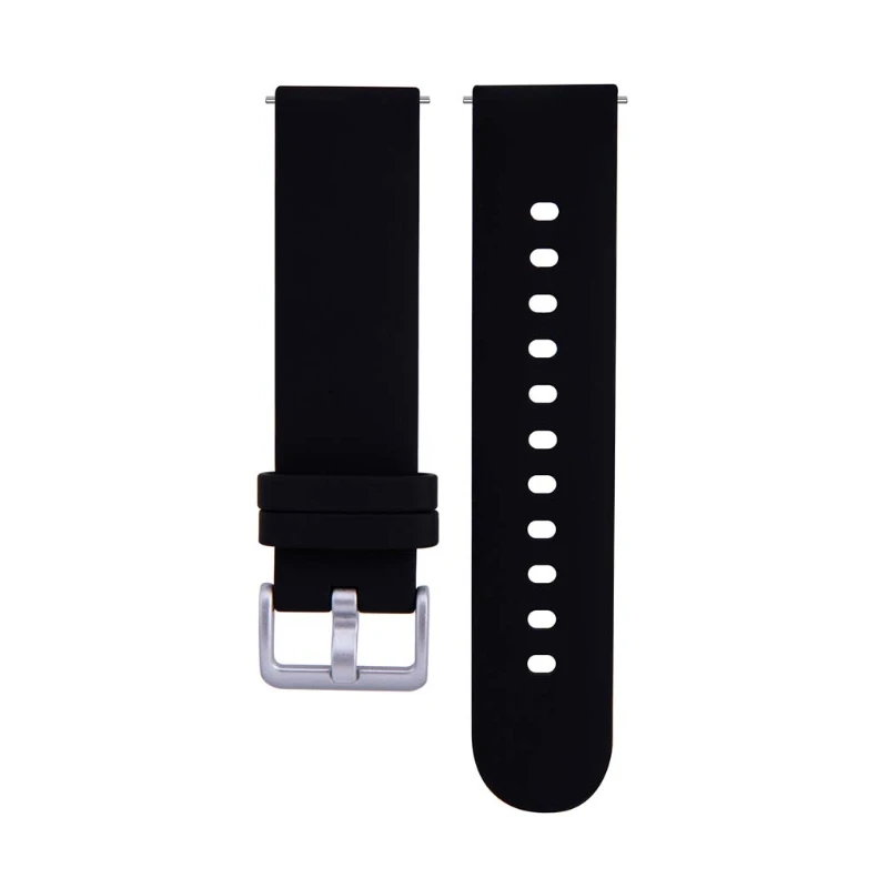 Universal 20mm For Child Watches Kid Watch Silicone Wristband Adjustable Pin Buckle Replacement Watch Bracelet Strap