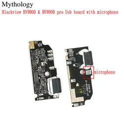 USB Board Flex Cable Dock Connector with Microphone, Mobile Phone Charger Circuits, Blackview BV9900 Pro, 5.84