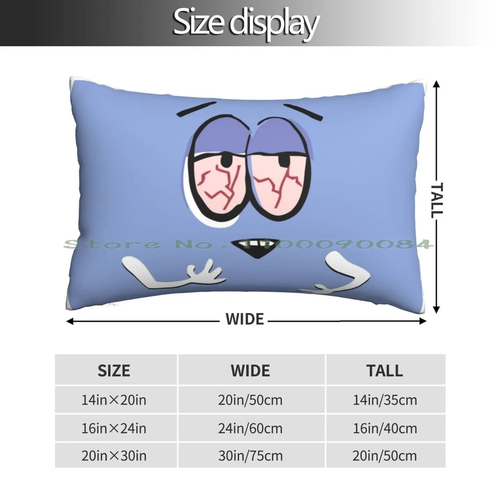 Towelie-Towel Pillow Case 20x30 50*75 Sofa Bedroom Towelie You Are A Towel Towelie Weed Towelie With Weed I Love Towelie