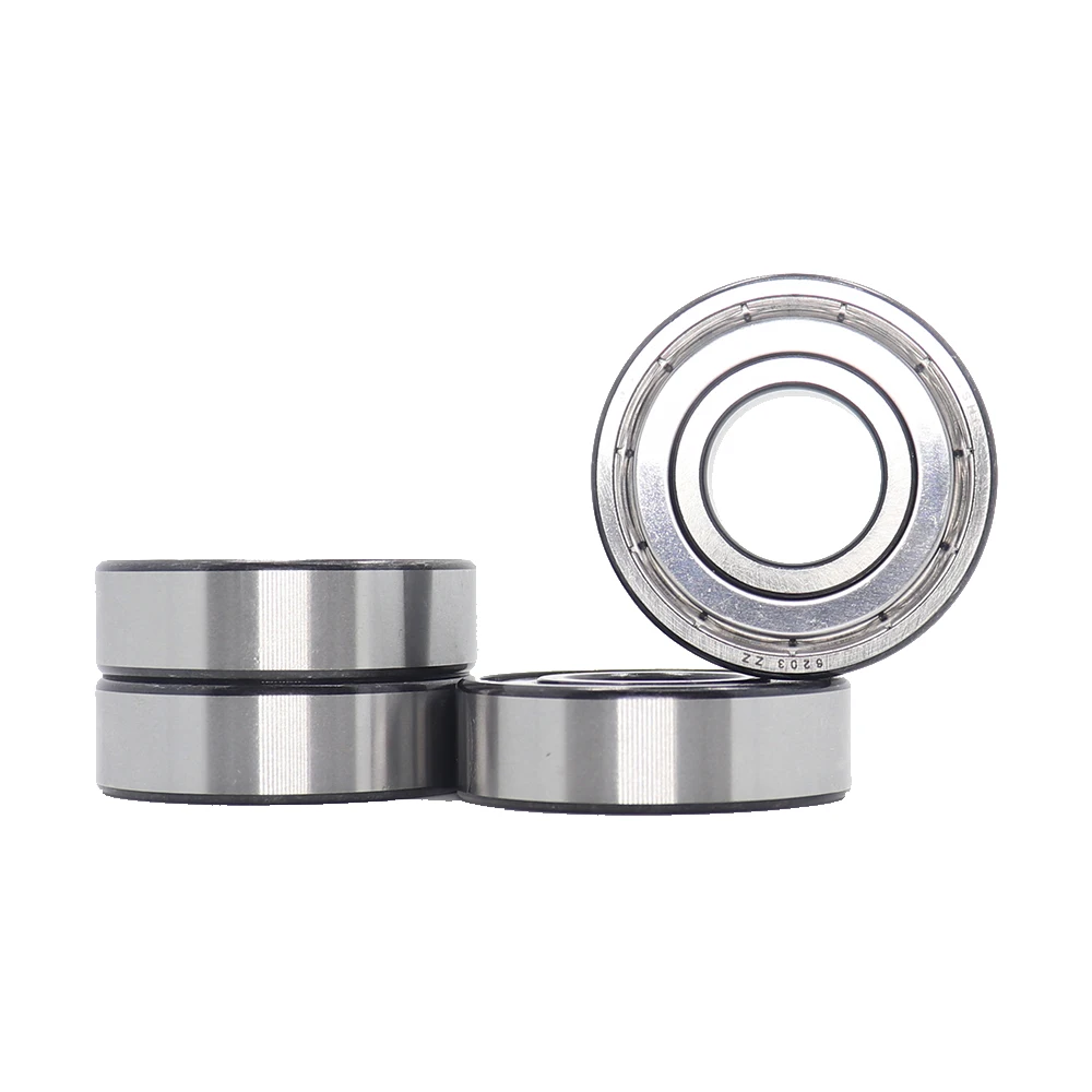 

6203ZZ Bearing 17*40*12 mm ABEC-7 4PCS For Machinery Saws Deep Groove 6203 Z ZZ Ball Bearings 6203Z