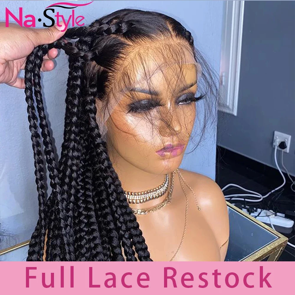 

Straight Lace Front Human Hair Wigs Pre Plucked Bleached Knots Wigs Full Lace Hair Wigs Brazilian Glueless Remy Hair 130 Nastyle