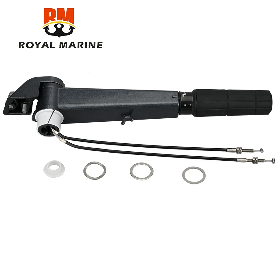 

6B4-42111-00-4D Handle Steering Assy with Cab for yamaha 2 stroke 9.9HP 15HP outboard motor part 6B4-W0048-00 boat motor