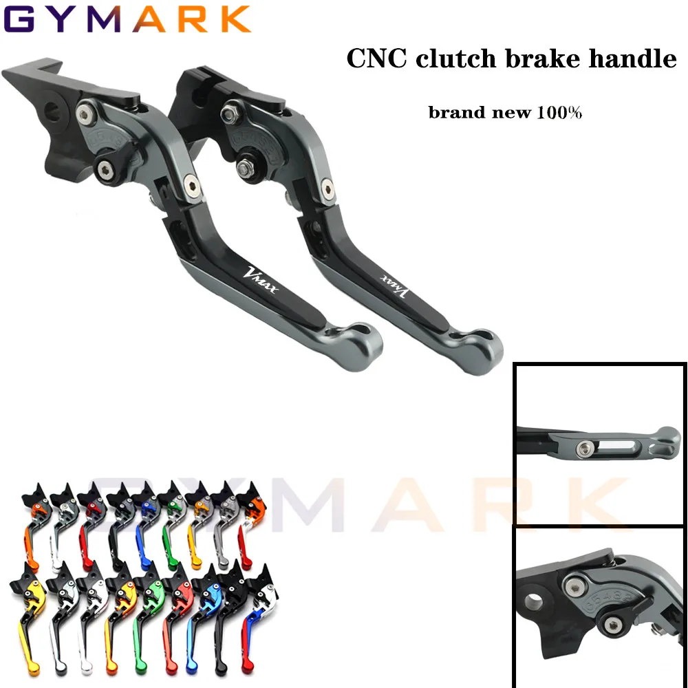 

For Yamaha V-MAX VMAX 1200, 1985-2007 Motorcycle Parts Foldable Extendable Brake Clutch Handle Emergency Brake Lever