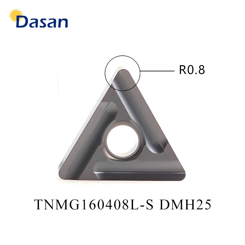 10PCS TNMG TNMG160404R TNMG160408L คาร์ไบด์คุณภาพสูง Original Alloy Blade เครื่องกลึงเครื่องตัดเครื่องมือ