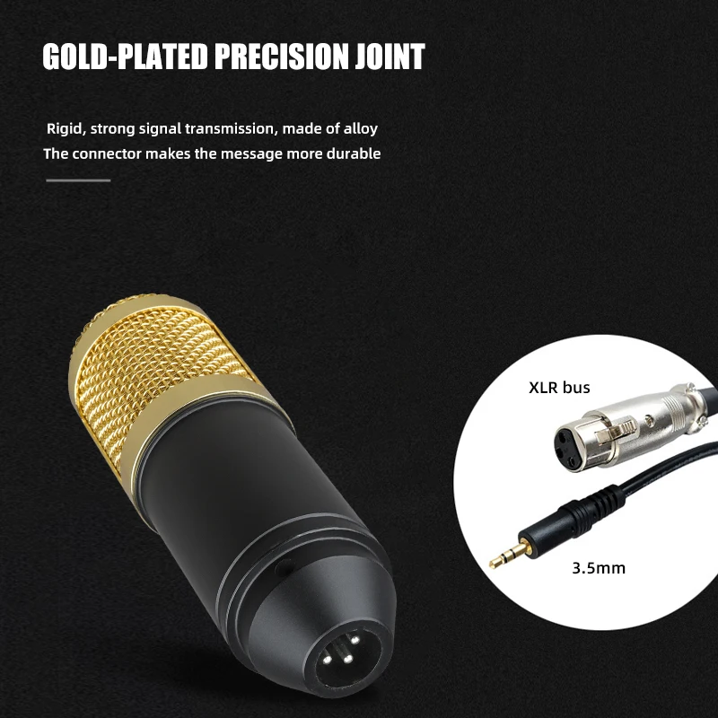 BM 800 karaoke microphone BM800 studio condenser mikrofon mic bm-800 For KTV Radio Braodcasting Singing Recording computer