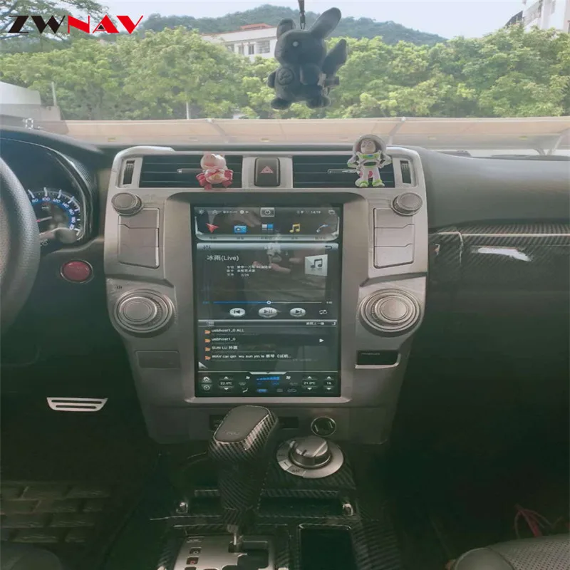 

Android 10 для Toyota 4runner 2009 -2019 вертикальный экран Tesla IPS автомобильный мультимедийный плеер Навигация Аудио Радио Стерео головное устройство