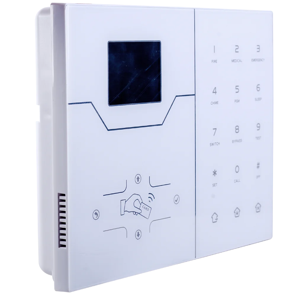 Focus Meian English Voice Prompt TCP Ip Alarm 4G GSM Smart Aome Alarm System With WebIE and App Control