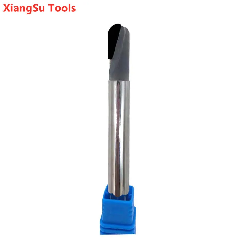 

R0.5-R1-R2-R3-R4-R5-R6mm PCD Ball End Mill Diamond CNC Router Cutter Tools 1 Or 2 Flutes For Steel PVC,Wood,Acrylic,Plastic