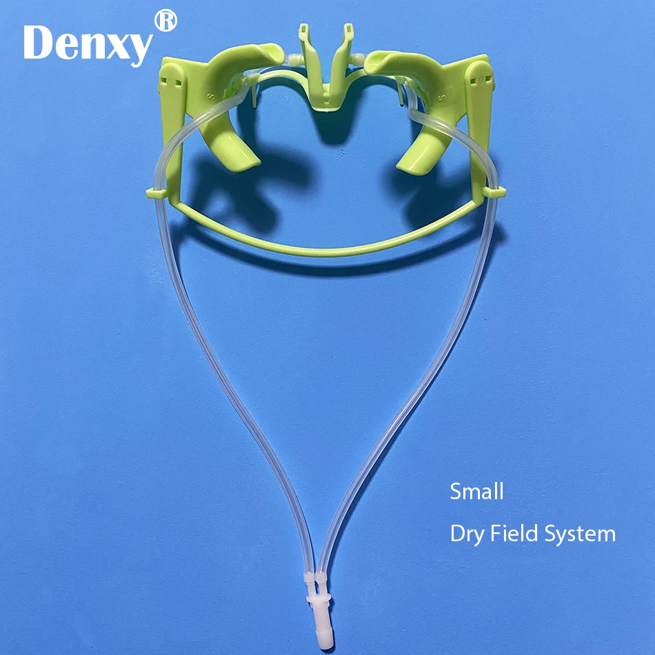 Denxy 1Pc dental Cheek zwijacz system suchego pola ze śliną funkcja ssania otwieracz do ust garnitur klejenie zwijacz Ortho wspornik