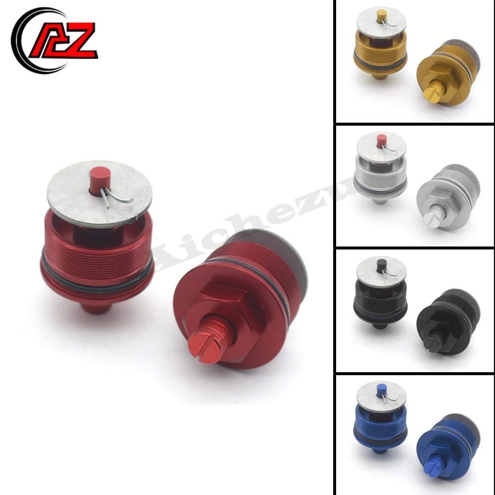 

ACZ 41MM CNC Aluminum For Honda CB400 Front Shock Absorber Screw Cover Cap Preload Adjusters Fork Bolts