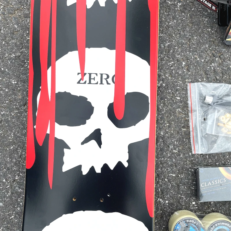 Zero 7-Layer Canadian Maple Color Professional Skateboard Complete Double Rocker 7.75/7.8/8.0/8.125/8.25/8.375/8.5 Inch Size