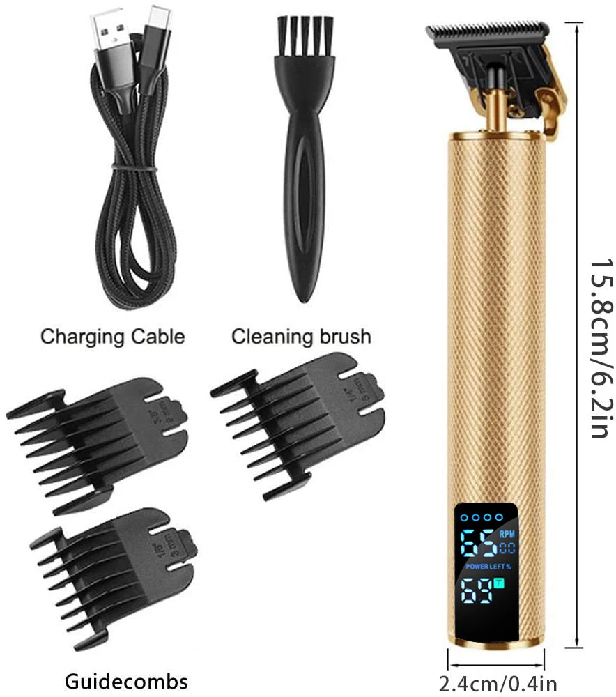 Электрические машинки для стрижки волос T9 с USB, перезаряжаемая бритва, триммер для бороды, профессиональная Мужская машинка для стрижки волос, Парикмахерская Машинка для стрижки волос