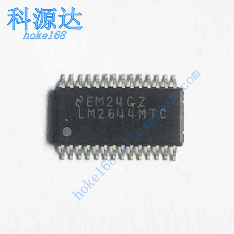 Lm2644mtc, tssop-28, lm2644, em estoque, 5 peças