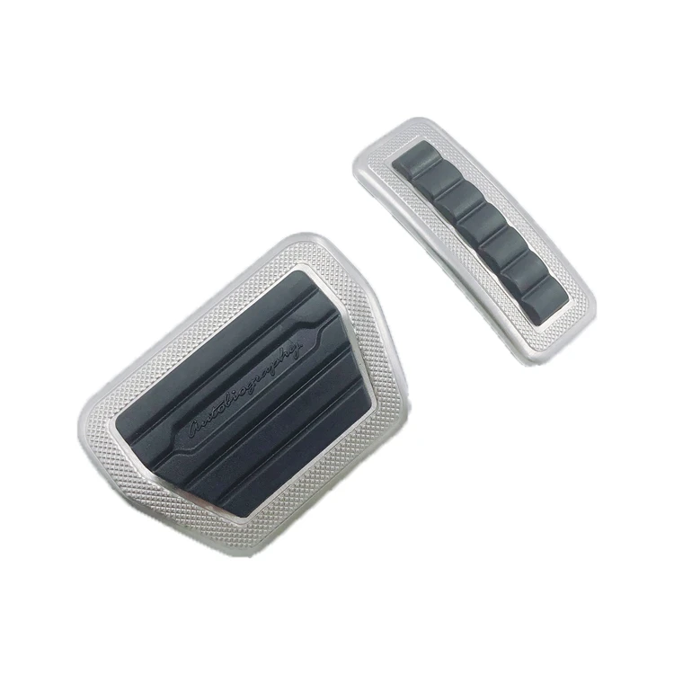 Aluminum Alloy Car Accessory for Range Rover VOGUE/SPORT 2013 2014-2017 Accelerator Brake Foot Rest Pedal Pads Stickers