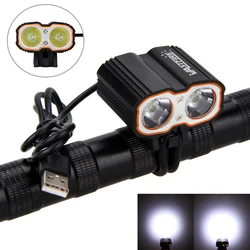 Front Bike Lamp LED Cycling Headlights Bicycle Light Bike Headlamp USB 5V Port MTB Riding Lights