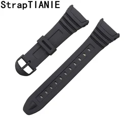 Hot 2020 Resin strap Replacement Watch Strap Band Wrist Bracelet Fit For Casio W96 W-96H W96H