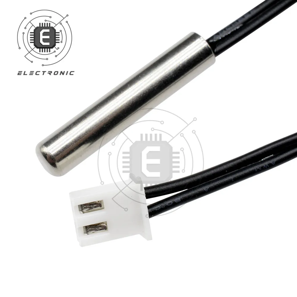0.5M/1M/3M impermeabile NTC 10K 1% 3950 precisione termistore sensore di temperatura cavo cavo sonda cavo termico
