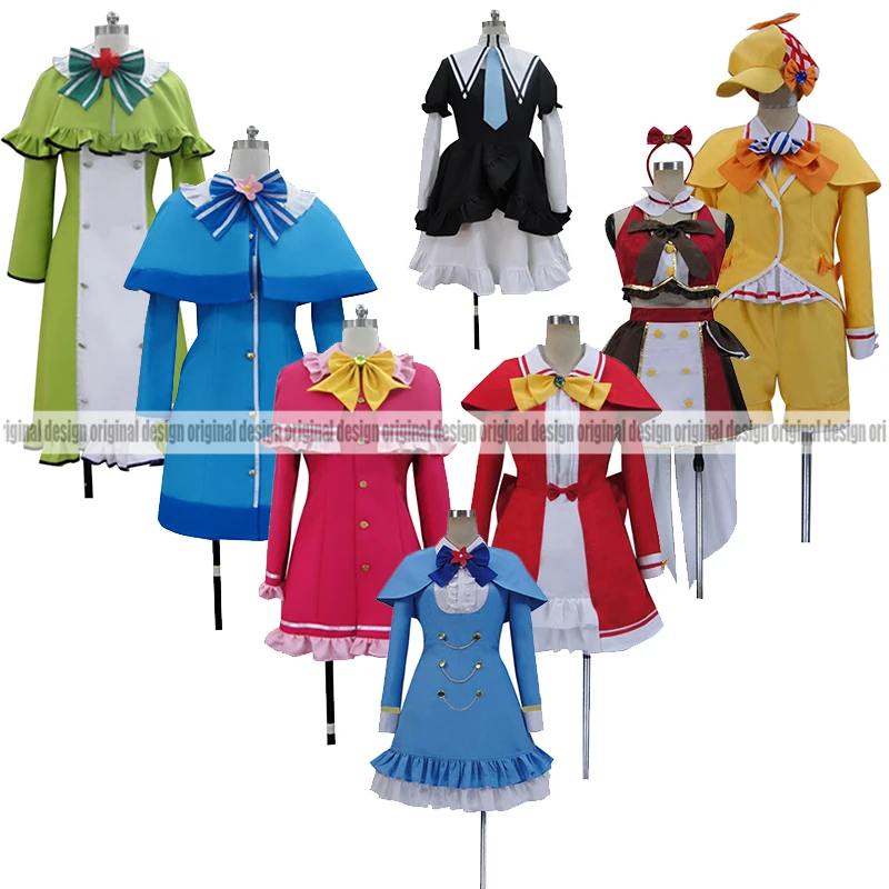 

Tantei Opera Milky Holmes Nero Yuzurizaki Cordelia Glauca Sonia Kurusu Clothing Cosplay Costume,Customized Accepted