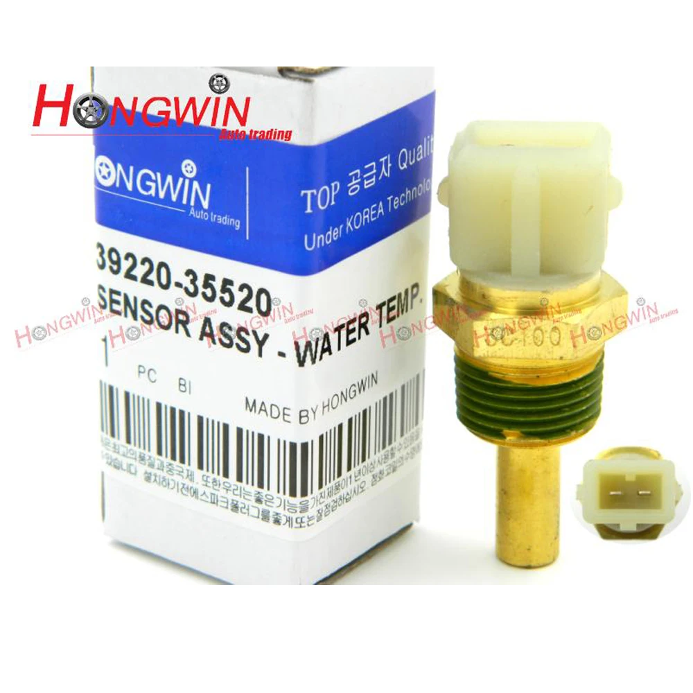 3922035520 Coolant Water Temperature Sensor Fits Kia For Hyundai Elantra Sonata Mitsubishi 3000GT Colt L400 Lancer Pajero Space