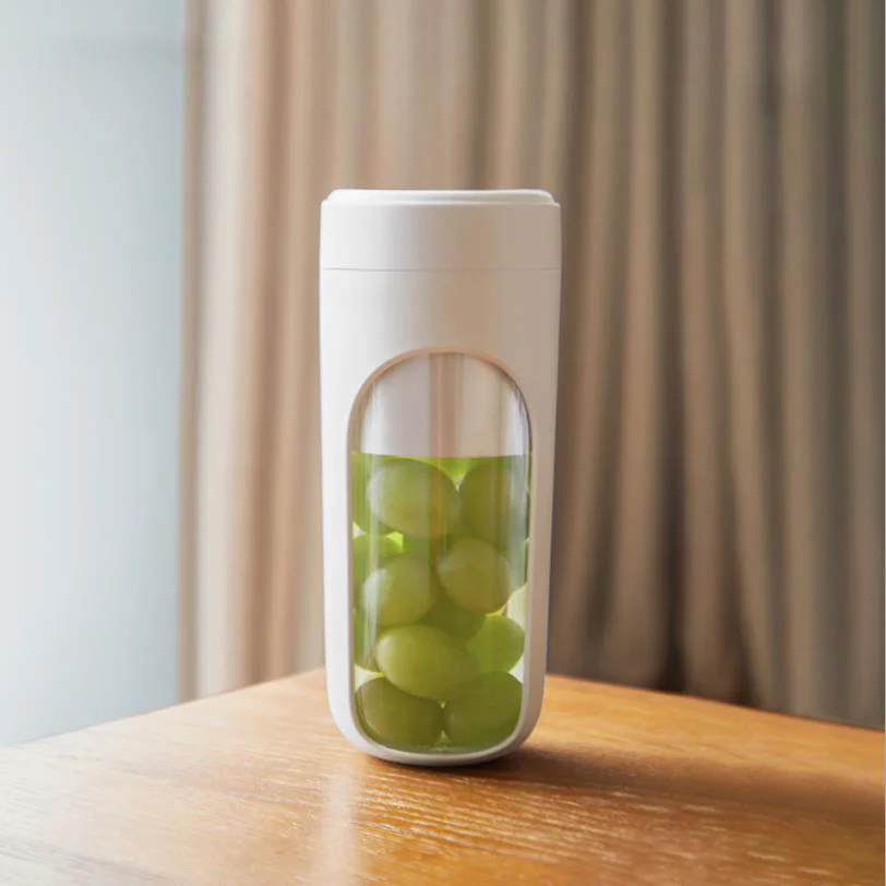 휴대용 스무디 블렌더 300ML 미니 USB 믹서 전기 과즙 충전기, Vitamer 과일 과즙