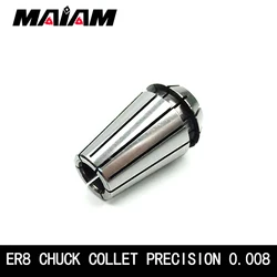 高品質チャック0.008 er8,er8コレット1mm 2mm 3mm 4mm 5mm 3.175 1/8 er,cnc彫刻機,旋盤,工具ホルダー用