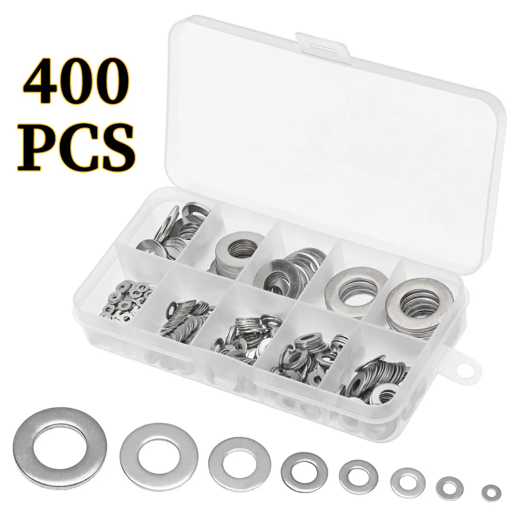 400/510 Viên Phẳng Thép Không Gỉ Máy Giặt Đệm Hút Bùn Inox Cắm Dầu Cho Thuyền Nghiền Nát Phẳng Cói Vòng Công Cụ Phần Cứng phụ Kiện