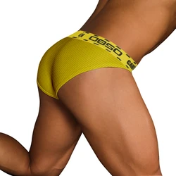 Mens Underwear Addicted Men Briefs Sexy Cotton Gay Underware New Male Panties Bikini Breathable Low Waist Trunks U Convex BS3101