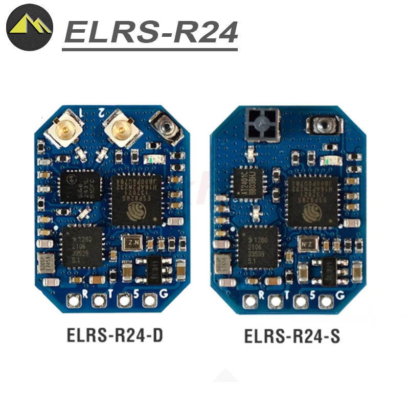 NEW MATEK Mateksys ExpressLRS  ELRS 2.4GHz ELRS-R24-D ELRS-R24-S Nano Receiver for Micro Mini Freestyle Long Range Racing Drones