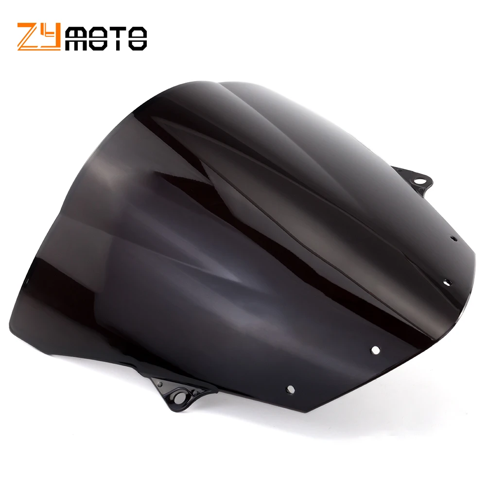 For Kawasaki ZX6R ZX636 2009 2010 2011 2012 2013 2014 2015 2016 NEW Windshield WindScreen Double Bubble ZX 6R 636 ZX-6R