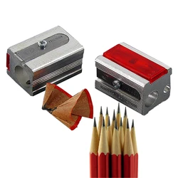 1pc German KUM 420E Magnesium High Sharp Single Hole Sharpener with 2 Replacement Blades Suitable for 8mm Pencil