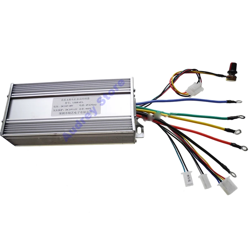 New 40A DC20V-55V 900W 3 phase BLDCM Brushless motor controller driver For Mower water pump