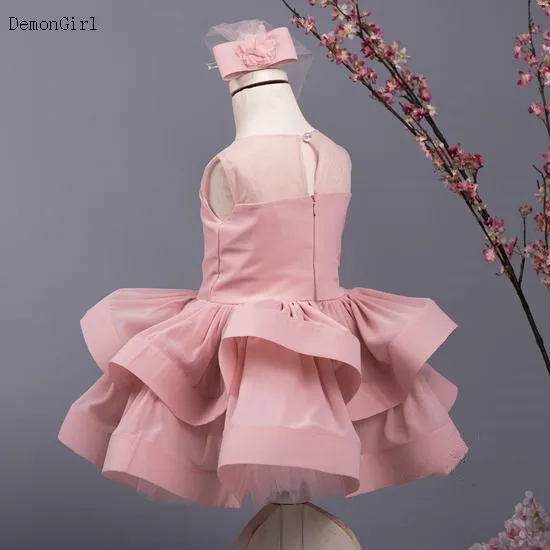 Vestido de niña para cumpleaños de 0 a 12 años, ropa para niñas pequeñas, vestidos de flores