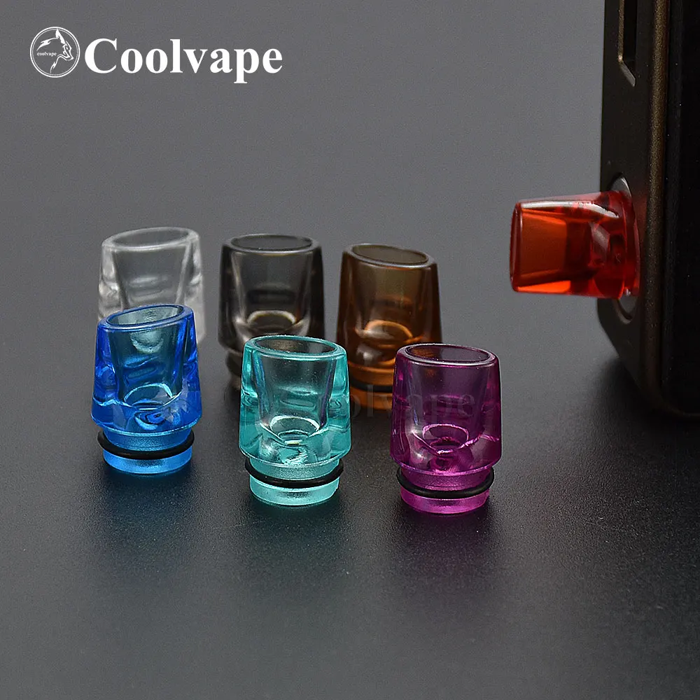 Móc Khóa Huýt Sáo Nhỏ Giọt Đầu 510 Nhỏ Giọt Đầu Cao 14.66Mm Cho DotMod DotAIO Pod Hệ Thống/Phôi BB Hộp Mod Kit / RDA / RTA / RDTA Vape Atomizer
