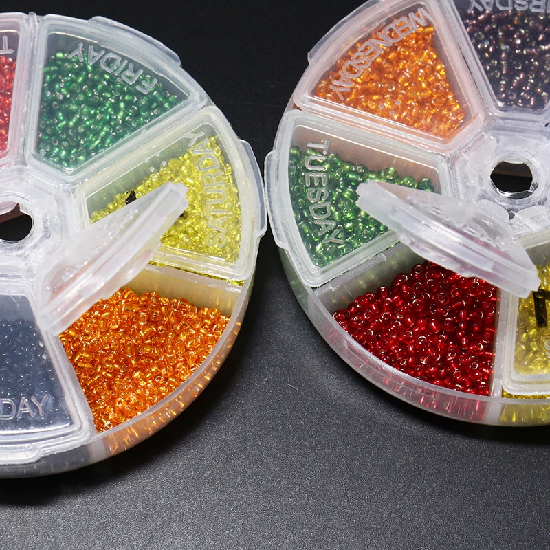 Royal Sissi premium caddis emerger & midge pupa głowa i ciało koraliki kolorowe 2mm/3mm paciorki szklane rainbow wojownik materiały do produkcji much — zdjęcie 4