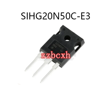 5PCS/LOT New  Original  SIHG20N50C-E3  SIHG20N50C  TO-247  20A 500V