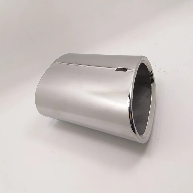 Titanium Black For BMW 318 X3 E83 F25 Car Exhaust Muffler Tip Stainless Steel Pipe Chrome Trim Modified Car Rear Tail Throat