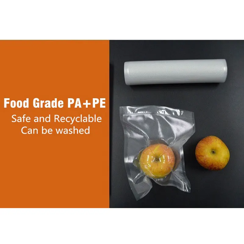 Vacuum Sealer Roll For Food Storage Packing Sealing Machine BPA-Free Fresh Keeping Plastic Vaccum Bag