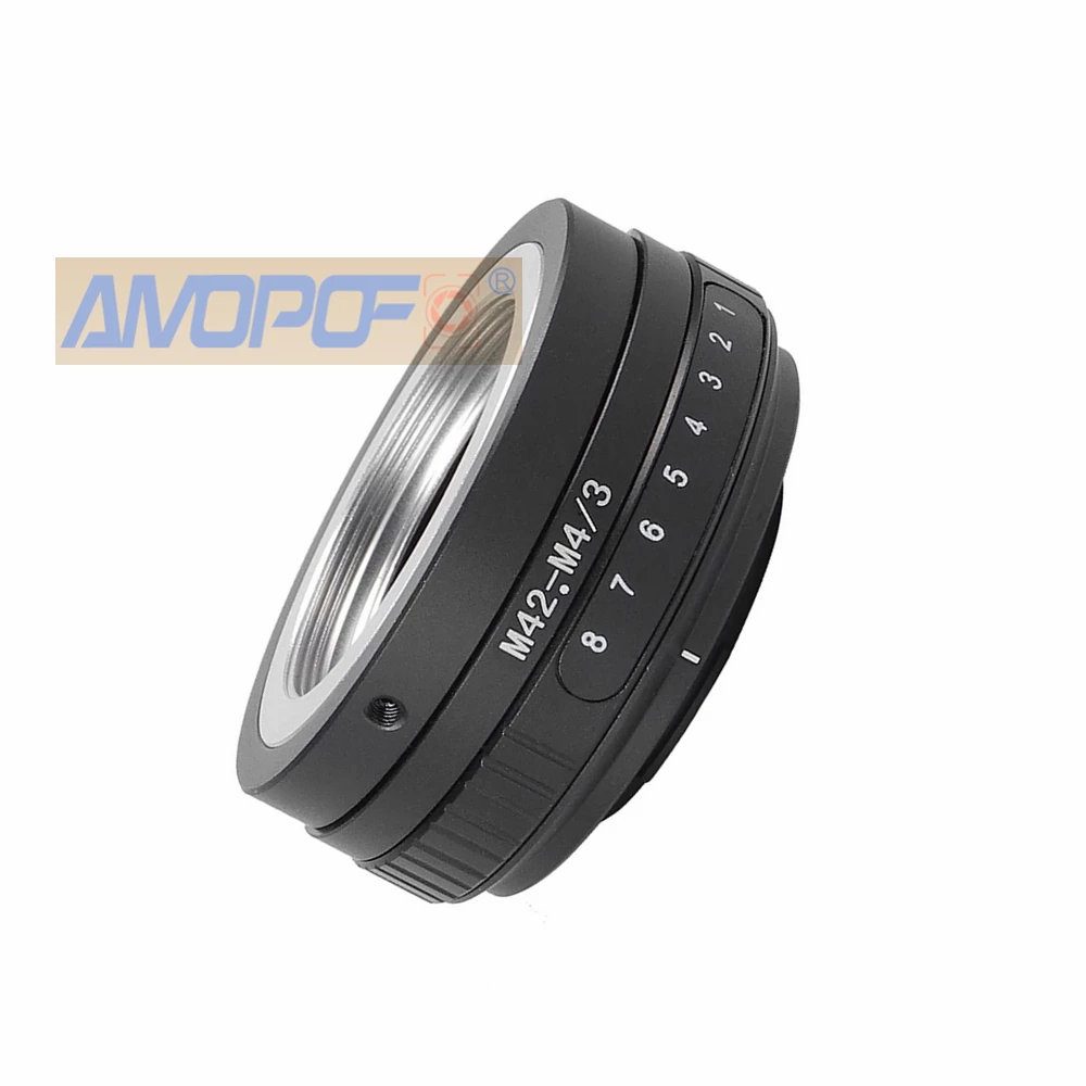 

M42 to M4/3 Tilt Lens Adapter, M42 Screw Mount Lens to Micro 4/3(MFT, M4/3) Mount Camera, Such as for Olympus EP1,EP2,EP3,EPL1,E