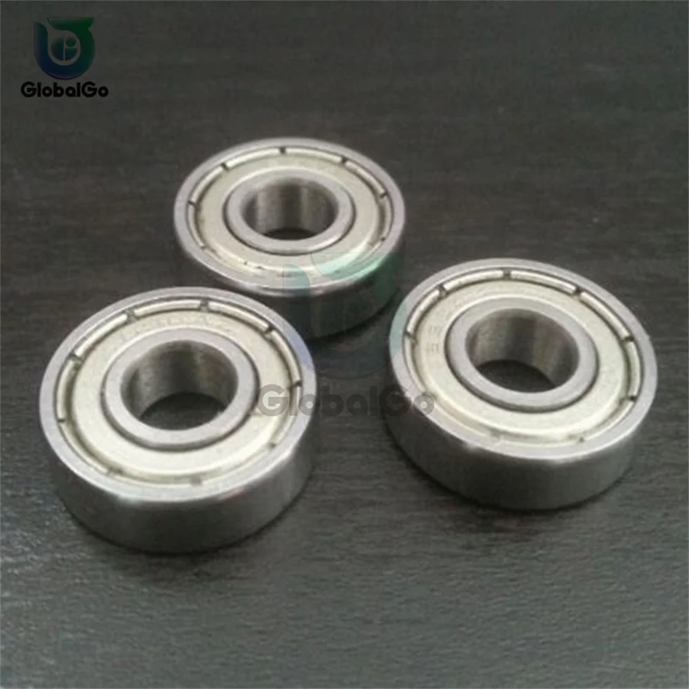 10 Buah MR85ZZ 5*8*2.5 (Mm) Bantalan ABEC-5 Disegel Logam Miniatur Mini Bantalan MR85 MR85ZZ Bantalan Baja Krom