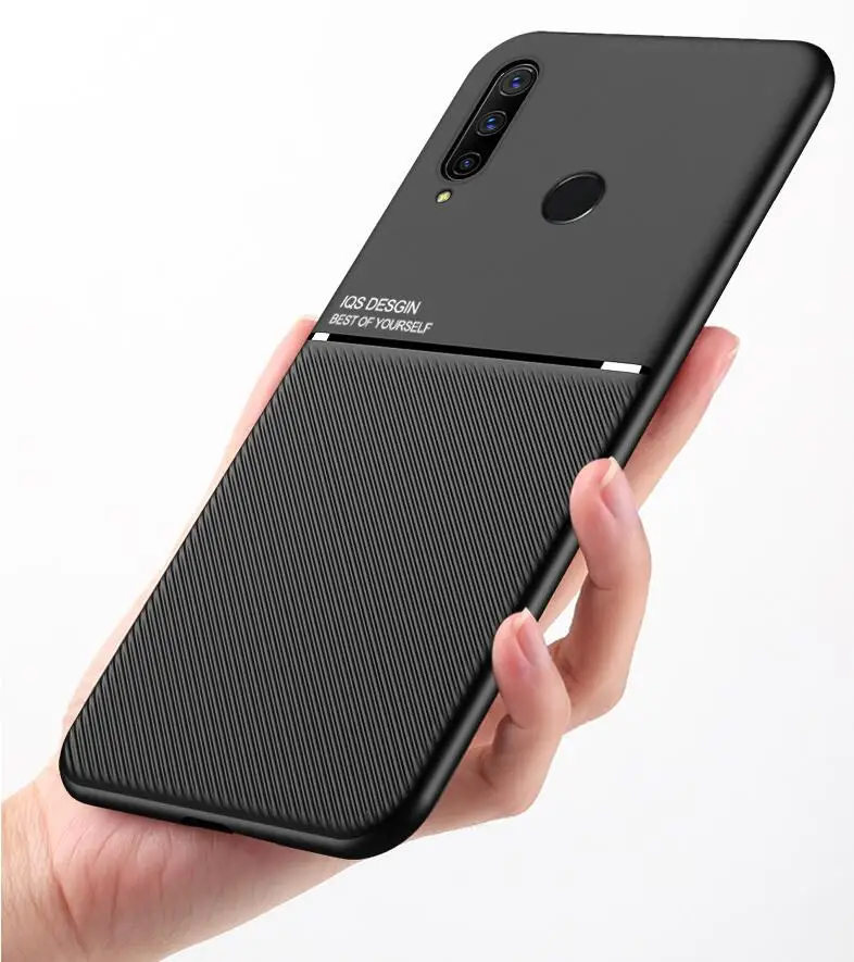 For Huawei Honor 30S Russia CDY-NX9A Slim Matte Leather Case For Huawei Honor 30i LRA-LX1 30 Pro Car Holder Cover Cases