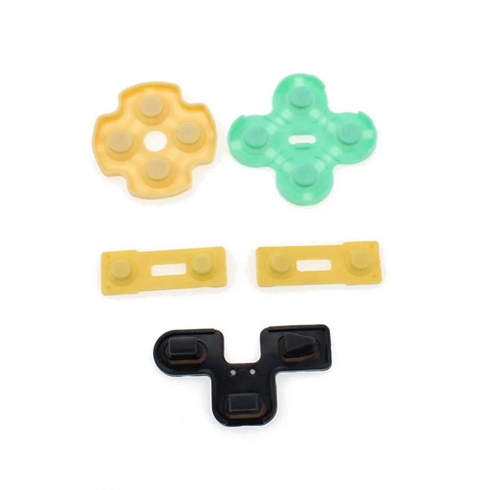 3 Sets Conductive Rubber Pads Silicone Buttons Contact Replacement For Sony Play Station 2 PS2 controller